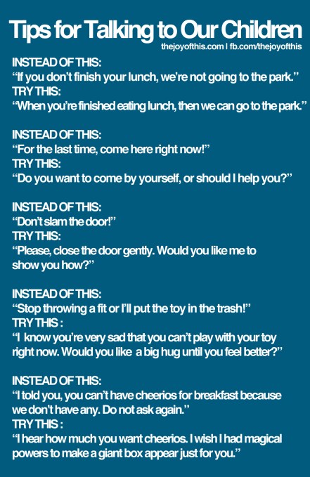 Tips for Talking to Children